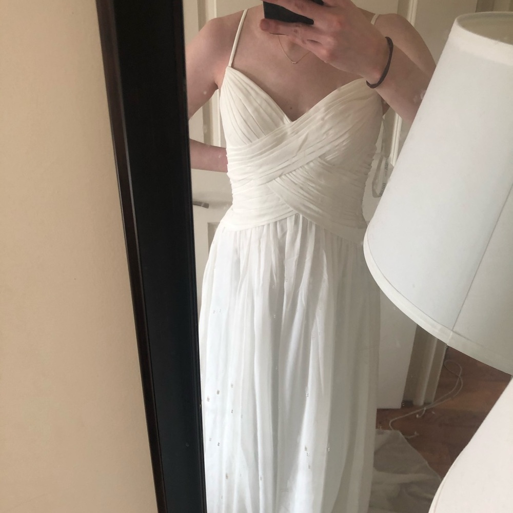 *SOLD* NWT David’s bridal wedding dress in ivory - Picture 2 of 9